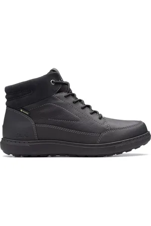 Clarks Schoenen, Heren, Zwart, 46 EU, Leer, Mapstone Hi GTX Waterproof Enkelboot