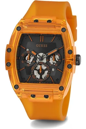 Guess Accessoires, Heren, Oranje, ONE Size, Phoenix Horloge
