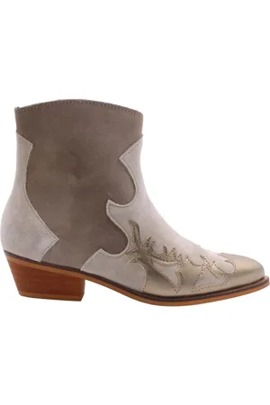 DWRS Schoenen, Dames, , 37 EU, Leer, Cowboylaarzen