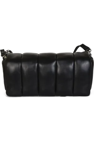 Stand Studio Tassen, Dames, Zwart, ONE Size, Leer, Lamb Panel Bag in Hera Style