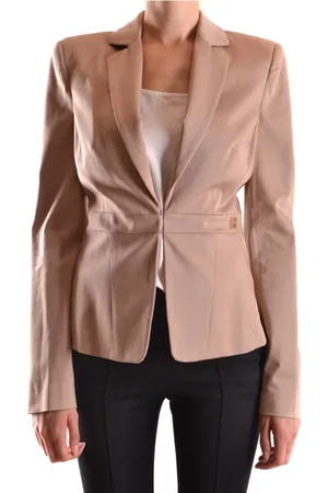 Elisabetta Franchi Jassen, Dames, , L, Katoen, Sophisticated Blazer