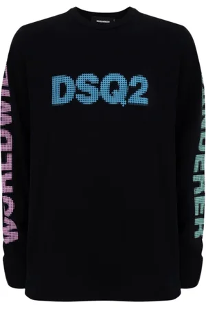 Dsquared2 Sweatshirts & Hoodies, Heren, Zwart, L, Felpa S71Gd 1224 Sweatshirt