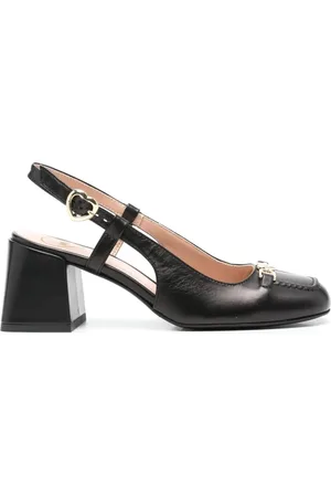 Moschino Schoenen, Dames, Zwart, 38 EU, Leer, Ballerina`s