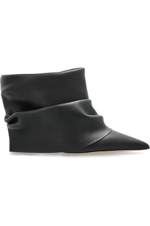 Casadei Schoenen, Dames, Zwart, 41 EU, Leer, Superblade Enkellaarsjes