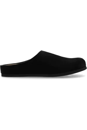 COMMON PROJECTS Schoenen, Dames, Zwart, 38 EU, Leer, Leren Slides Clog