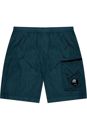 C.P. Company Badkleding, Heren, Blauw, 3Xl, Katoen, Stijlvolle Kostuum Shorts