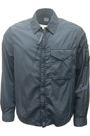 C.P. Company Jassen, Heren, Blauw, 2Xl, Nylon, Nylon Overshirt