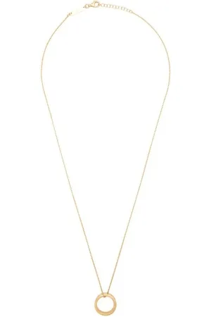 Maison Margiela Accessoires, Heren, Geel, ONE Size, Numbers Ring Hanger Ketting