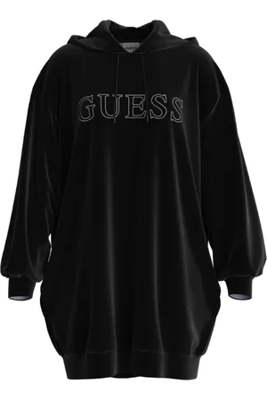 Guess Sweatshirts & Hoodies, Dames, Zwart, S, Zwarte Hoodie