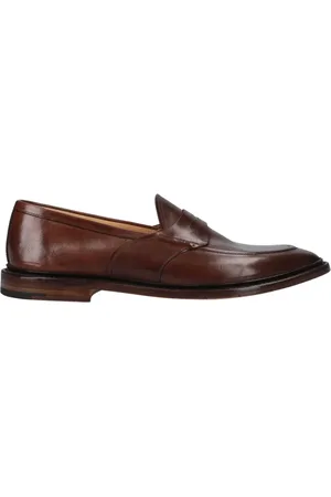 Premiata Schoenen, Heren, Bruin, 45 EU, Leer, Slip-On in Bruin Leer