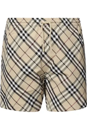 Burberry Badkleding, Heren, , S, Vintage Check Zwempak
