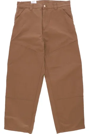 Carhartt Broeken, Heren, Bruin, L, Katoen, Wide Panel Black Jeans met Gereedschapszakken