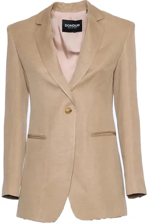 Dondup Jassen, Dames, , S, Linnen, Linnenmix Blazer