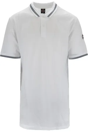 Colmar Tops, Heren, Wit, S, Katoen, Polo Shirt met Knoopsluiting