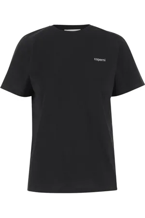 COPERNI Tops, Dames, Zwart, S, Katoen, T-Shirt