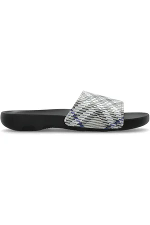 Burberry Schoenen, Heren, Grijs, 39 EU, Dive Slides
