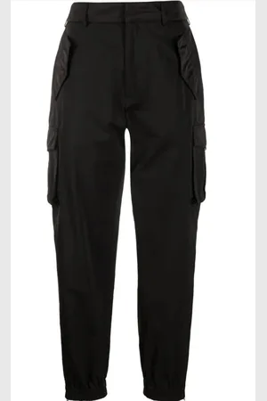 ERMANNO SCERVINO Broeken, Dames, Zwart, 2Xs, Cargo Broek