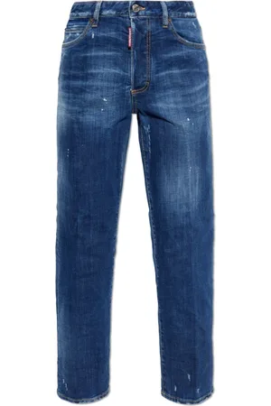 Dsquared2 Jeans, Dames, Blauw, S, Katoen, Boston Jeans