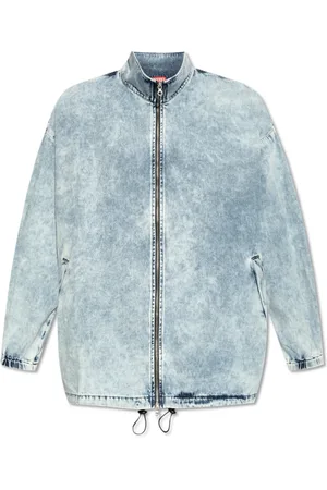 Diesel Jassen, Heren, Blauw, S, Denim, Denim Jacket D-Krap-S1
