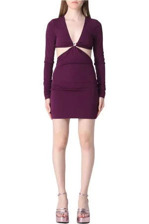 Dsquared2 Kleedjes, Dames, Paars, M, Korte Damesjurk