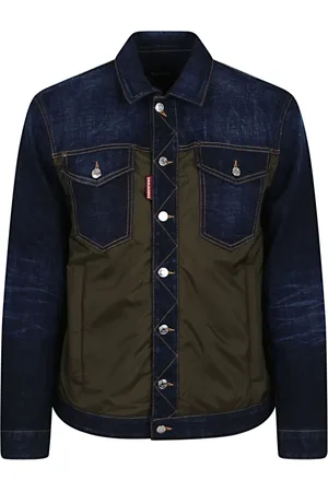 Dsquared2 Jassen, Heren, Blauw, S, Denim, Denim Jas