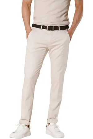 Masons Broeken, Heren, , XS, Katoen, Torino Summer Color Chino Broek