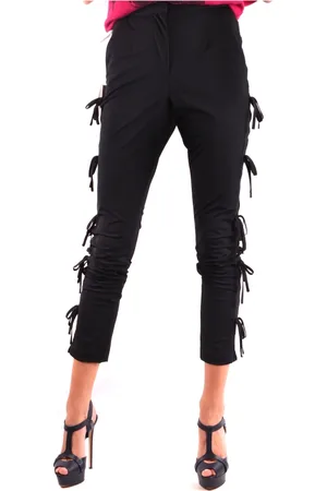 Self-Portrait Broeken, Dames, Zwart, S, Cropped Broek