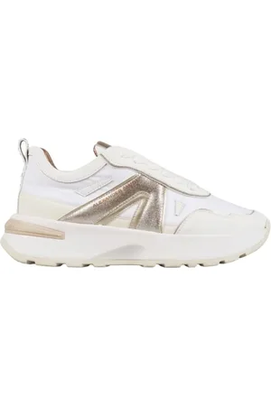 Alexander Smith Schoenen, Dames, Wit, 40 EU, Nylon, Liverpool Woman Light Gold