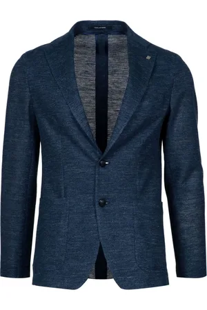TAGLIATORE Pakken, Heren, Blauw, S, Katoen, Formal Blazer