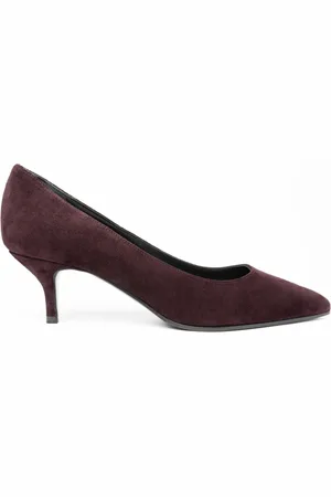 ROBERTO FESTA Schoenen, Dames, Bruin, 35 EU, Bordeaux Suede Pumps