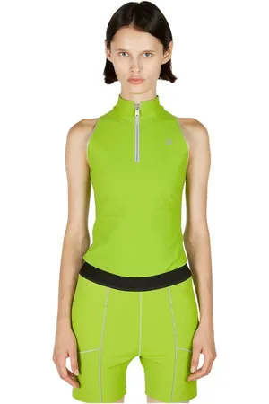 COPERNI Tops, Dames, Groen, L, Zip Bodysuit