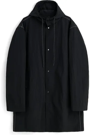 Soulland Mantels, unisex, Zwart, Xs/S, Nylon, Zeus parka