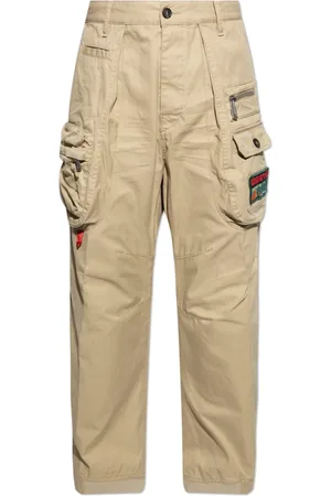 Dsquared2 Broeken, Heren, , XL, Katoen, Broeken met Patches