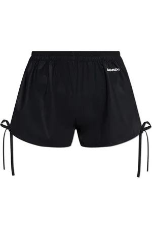 Dsquared2 Korte broeken, Dames, Zwart, L, Beach Shorts