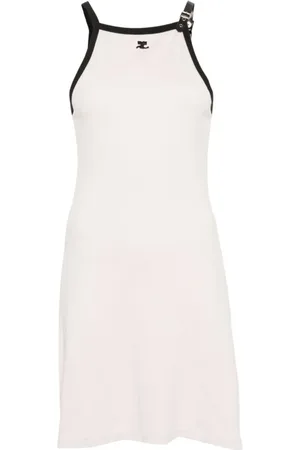 Courrèges Kleedjes, Dames, , M, Katoen, Katoenen Jurk