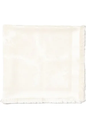 Etro Accessoires, Dames, , ONE Size, Wol, Paisley Jacquard Wollen Zijden Sjaal