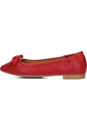 Billi Bi Schoenen, Dames, Rood, 40 EU, Rode Ballerina Schoenen Model A8044