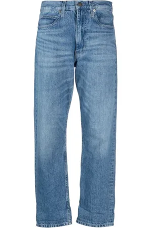 Calvin Klein Jeans, Dames, Blauw, W29 L32, Denim, Straight Denim Jeans