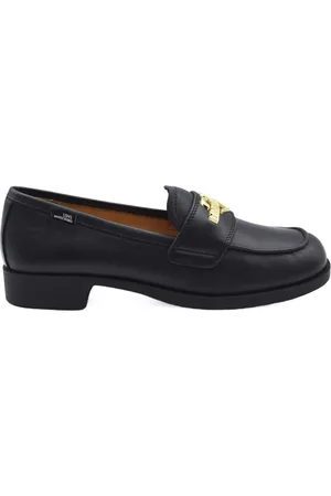 Moschino Schoenen, Dames, Zwart, 40 EU, Stijlvolle Loafers