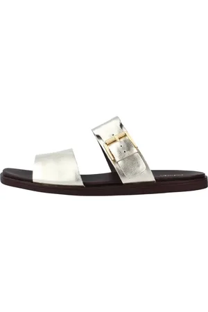 Clarks Schoenen, Dames, Geel, 35 1/2 EU, Ofra Slide
