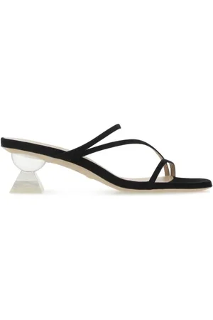 Stuart Weitzman Schoenen, Dames, Zwart, 35 1/2 EU, Dames Slippers