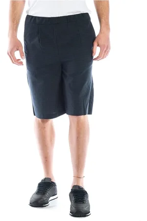 D.A. Daniele Alessandrini Korte broeken, Heren, Zwart, XL, Katoen, Shorts
