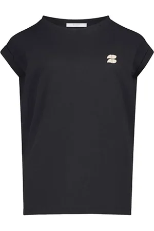 BY-BAR Tops, Dames, Zwart, M, Katoen, Big Top T-shirt
