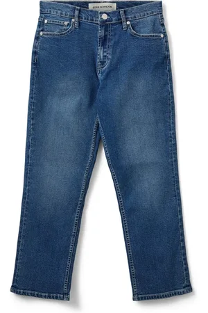 Sofie Schnoor Jeans, Dames, Blauw, XS, Denim, Cropped Denim Jeans