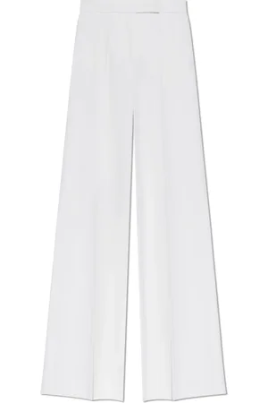 Max Mara Broeken, Dames, , M, Wol, Geplooide Broek Ninfa