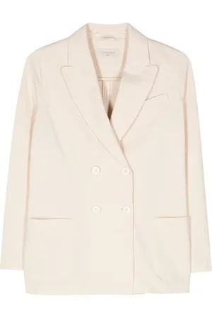 Circolo Jassen, Dames, Wit, L, Katoen, Blazer