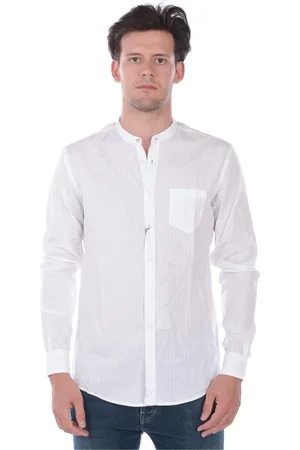 D.A. Daniele Alessandrini Overhemden, Heren, Wit, 3Xl, Katoen, Blouses Shirts