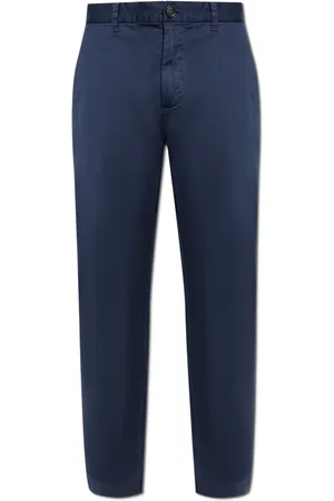 Woolrich Broeken, Heren, Blauw, W34, Katoen, Katoenen broek