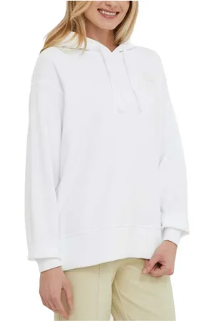 Calvin Klein Sweatshirts & Hoodies, Dames, Wit, XS, Katoen, Hoodie