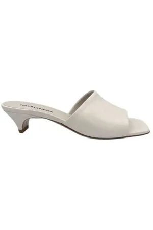 HALMANERA Schoenen, Dames, Grijs, 39 EU, Tofu Vernicetta Muiltje met leren zool